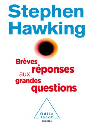 cover image of Brèves réponses aux grandes questions